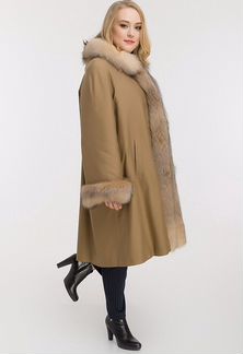 Пальто на меху немецкой фирмы Rolf Schulte