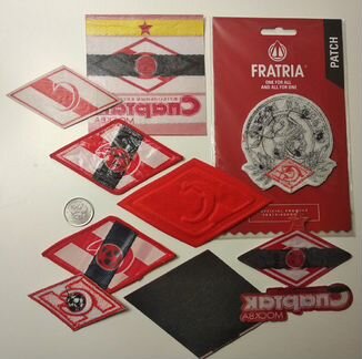 Наклейки/нашивки Спартаковские+ оппоненты в ек