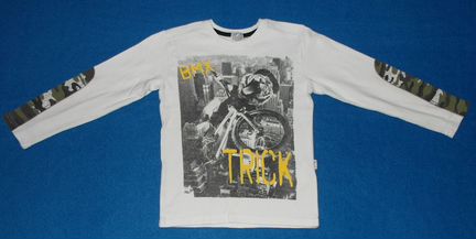 Футболка с длинным рукавом Апрель, 110-116 см