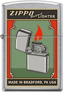Зажигалка Zippo - Old Green Poster