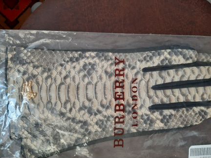 Новые перчатки Burberry размер 7,5