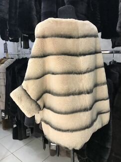 Пончо из кролика