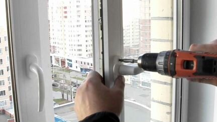 Двухстворчатое окно
