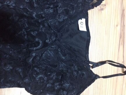 Чёрное Платье из кружева UK