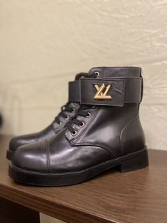 Ботинки кожаные louis vuitton, 37р