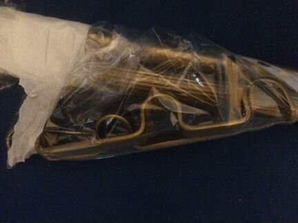 Карниз для штор двойной 2,0 м, шторы