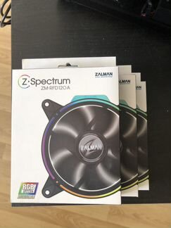 3х Куллер Zalman ZM-RFD120A RGB