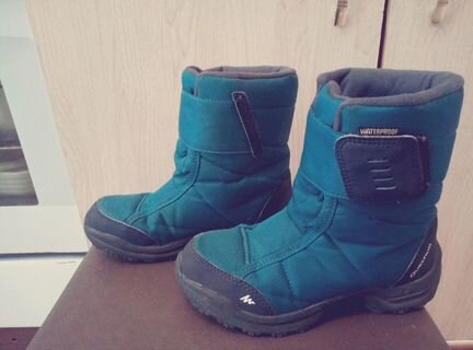 Сапоги зимние детские quechua SH 100 X-warm размер