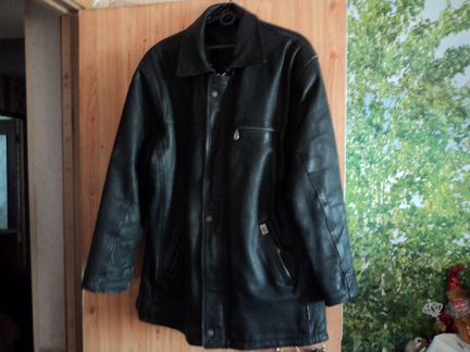 Куртка кожаная 90-х