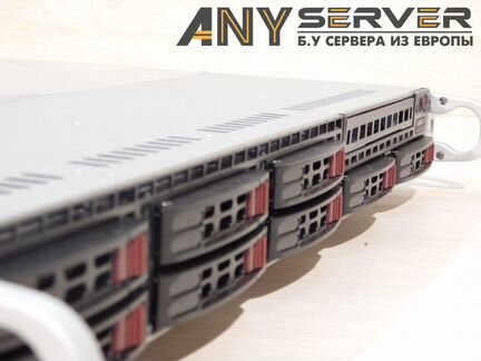 Сервер Supermicro 1027R 2xE5-2690 96Gb 8x2.5