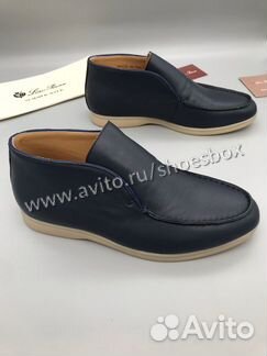 Кожаные ботинки Loro Piana