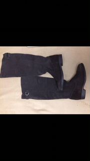 Новые сапоги из натуральной замши