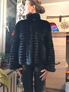 Полушубок норка автоледи новый 44