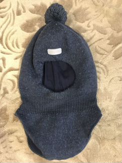 Зимняя шапка шлем для мальчика