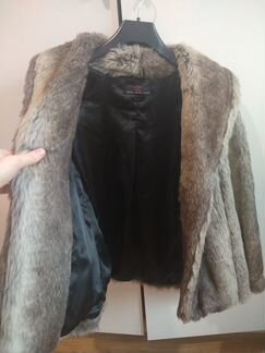 Полушубок New Look, новый, искусственный мех