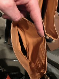 Резиновые сапоги каучук с кожаным подкладом 43-44