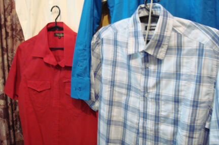 Рубашки мало б/у и новые