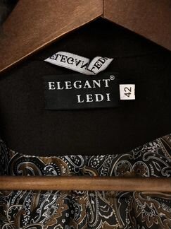 Пальто с мехом Elegant Ledi
