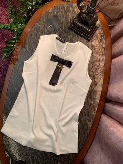 Dolce Gabbana, Стильная топ-блузка,шёлк,Оригинал,И