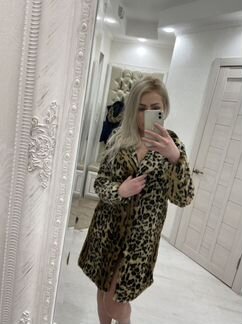 Пальто шуба искусственная mango новая