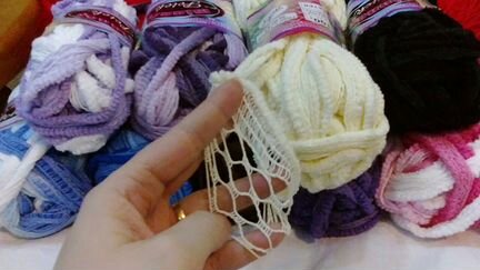 Пряжа петек для шарфиков, 20 м., 100 гр