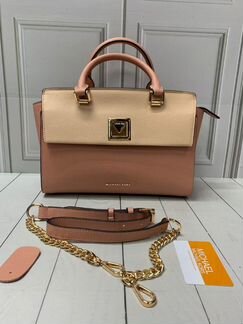 Новая женская сумка Michael Kors пудровая