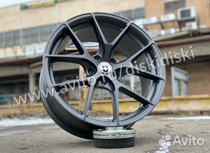 Диски R18 HRE Графит Матовый 5-112