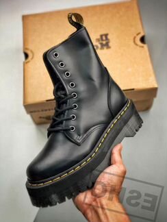 Ботинки Dr martens Jadon Black (кожа)