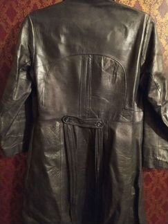 Пальто кожа