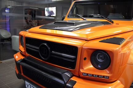 Тюнинг Mercedes G домик карбон