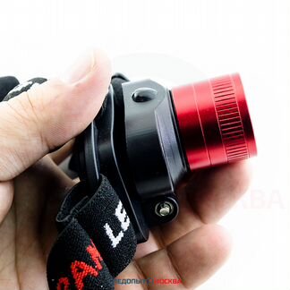 Фонарь налобный Boruit HL T-060 Cob, встр. акб