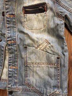 Джинсовая куртка д/мальчика