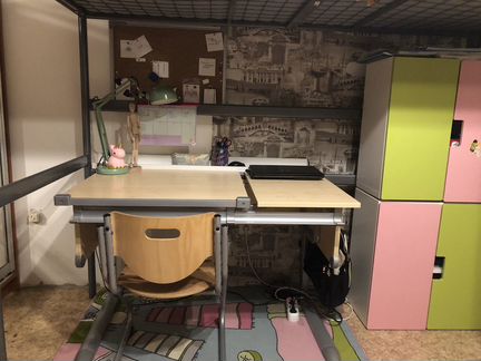 Kettler стол-парта и стул (комплект)