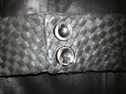 Кожаный плащ 3хl/48EUR