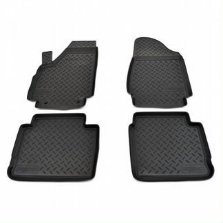 Коврики салона Лада Нива 2121, черные