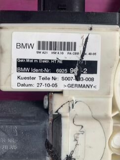 Стеклоподъемник правый задний BMW X3 кузов E83