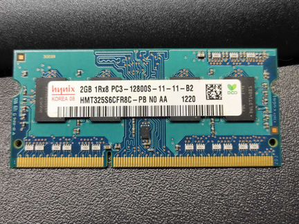 Озу DDR3 2GB hynix korea 08