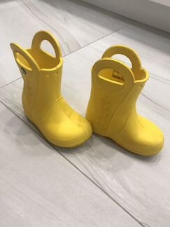 Резиновые сапоги crocs 24