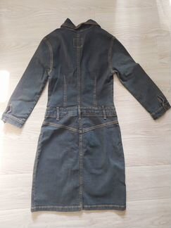 Джинсовое платье