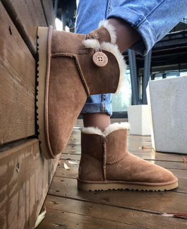 Угги с пуговицей Bailey Button